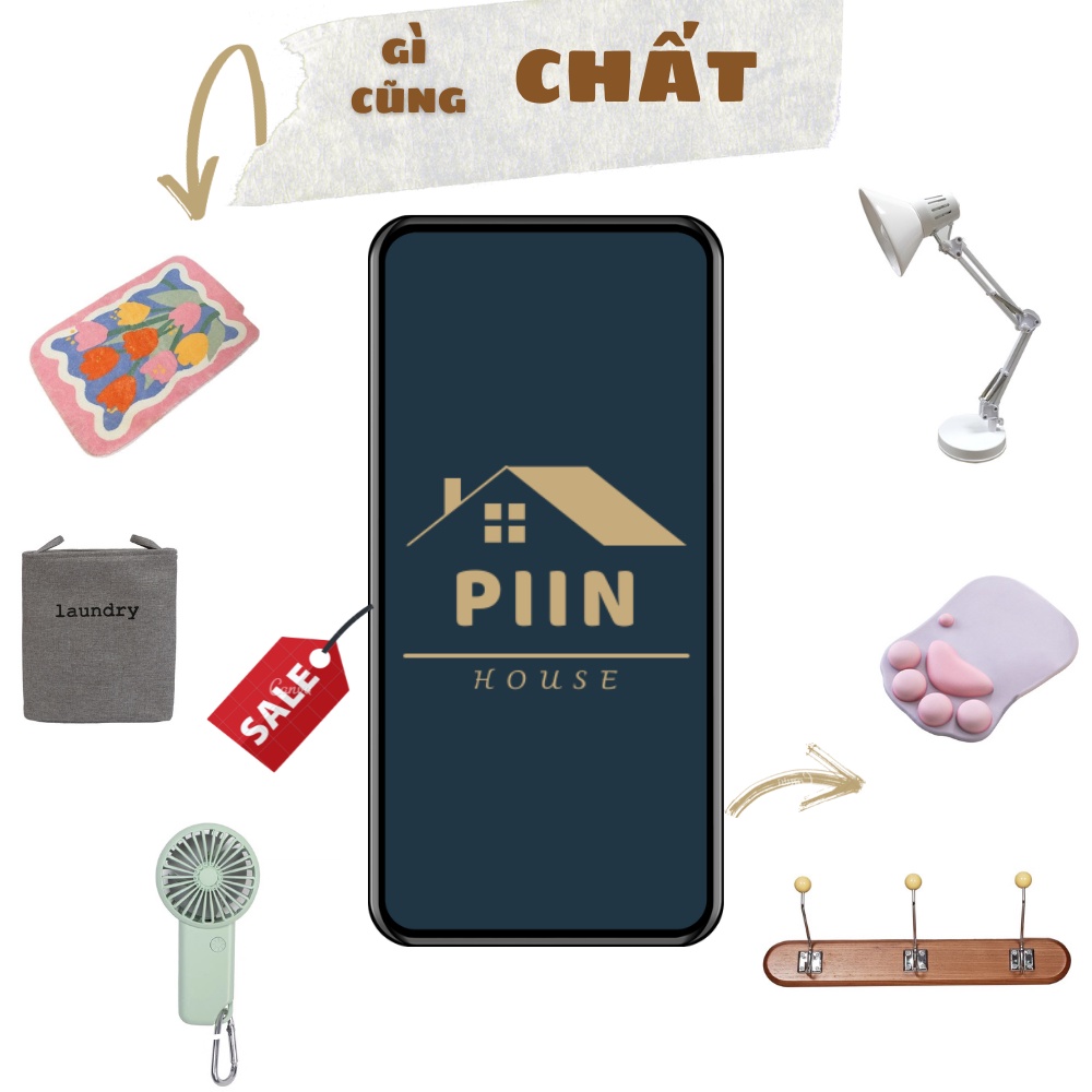 Tấm lót nồi cách nhiệt bằng silicone cách nhiệt phong cách Hàn Quốc - PIIN HOUSE