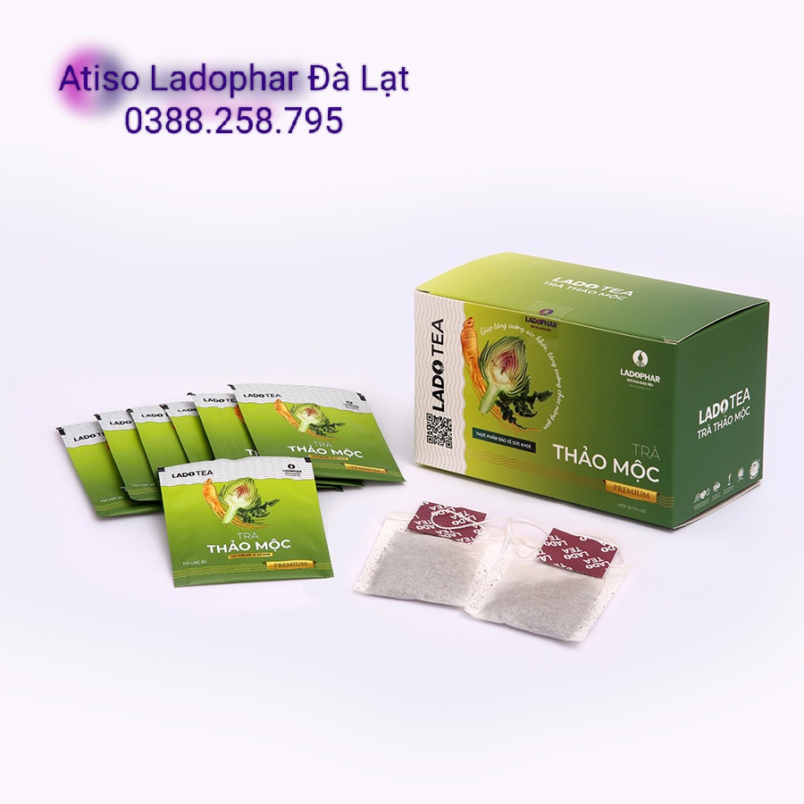 TRÀ THẢO MỘC LADOPHAR - HỘP 20 TÚI