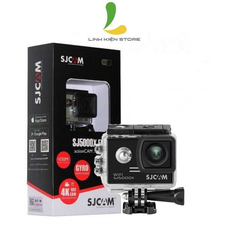 Camera hành trình SJCAM SJ5000X 4K wifi - Chống rung GYRO Supersmooth (con quay hồi chuyển 6 trục). | BigBuy360 - bigbuy360.vn