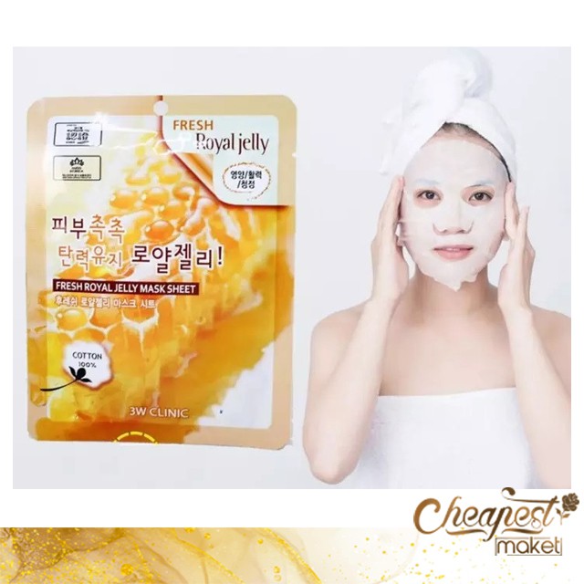 Mặt Nạ 3D Foodaholic Sữa Ong Chúa Chính Hãng