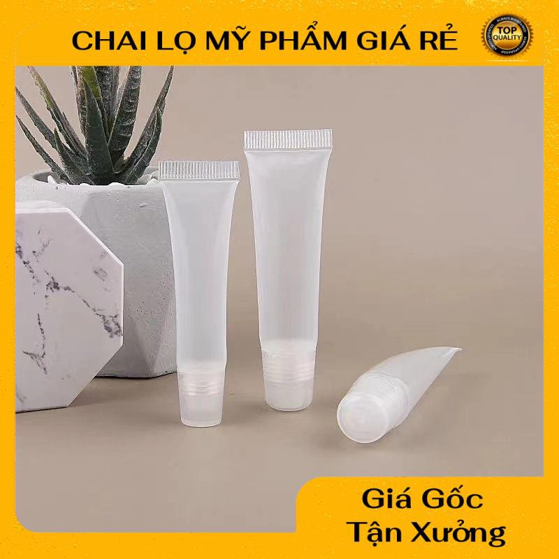 Tuýp Chiết Mỹ Phẩm ❤ RẺ VÔ ĐỊCH ❤ Tuýp (tube) nhựa lip balm 8ml, 15ml chiết son môi, mỹ phẩm , phụ kiện du lịch