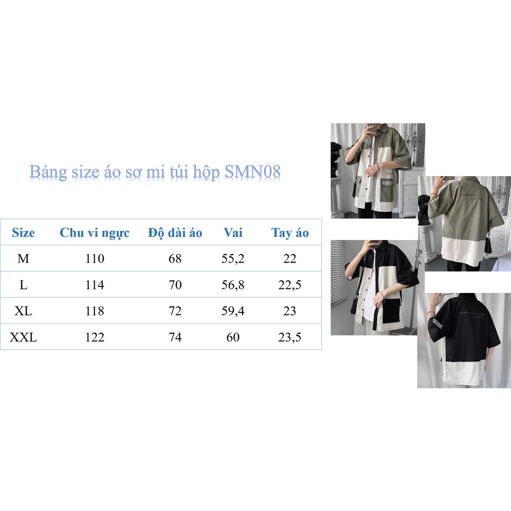 [FREESHIP TỪ 50K] [HOT] Áo Sơ Mi Tay Lỡ Túi Hộp ZHILIAGHO Vải Kaki Cotton Đẹp Và Thoáng Mát Có 2 Màu Đen, Xanh | BigBuy360 - bigbuy360.vn