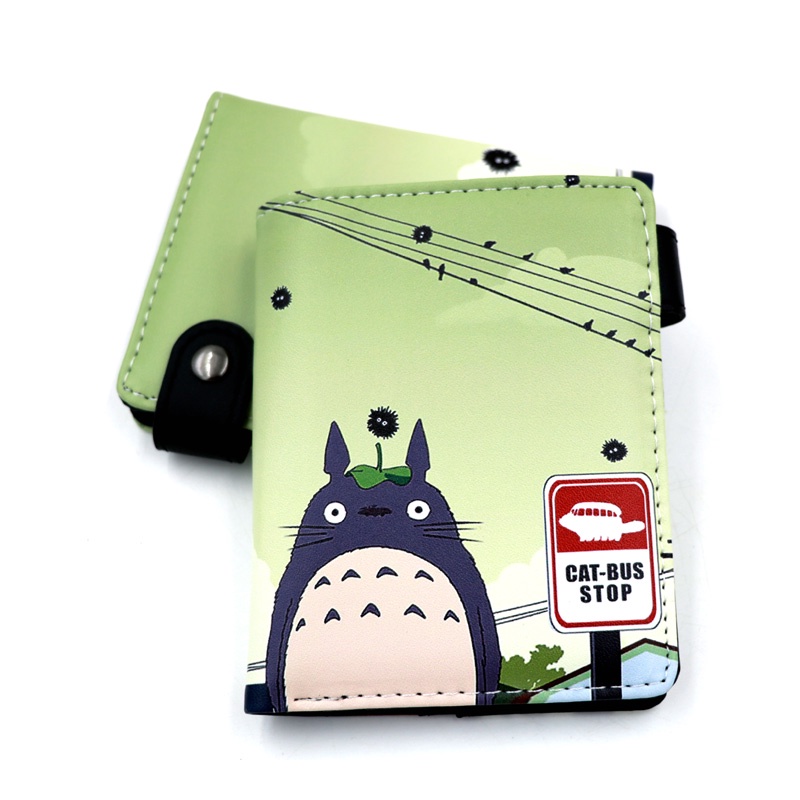 Ví Ngắn Gập Đôi In Hình Totoro Dễ Thương