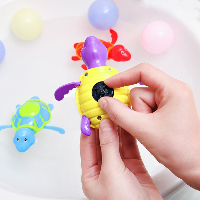 Đồ Chơi Trong Nhà Tắm Bồn Tắm Ngộ Nghĩnh Cho Bé - Rùa Quẫy Dưới Nước