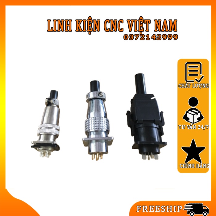 Giắc cắm củ đục ( giắc điện spindle )