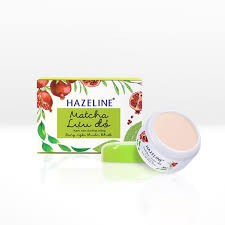 Kem nén dưỡng trắng rạng ngời Hazeline Matcha Lựu Đỏ 8g