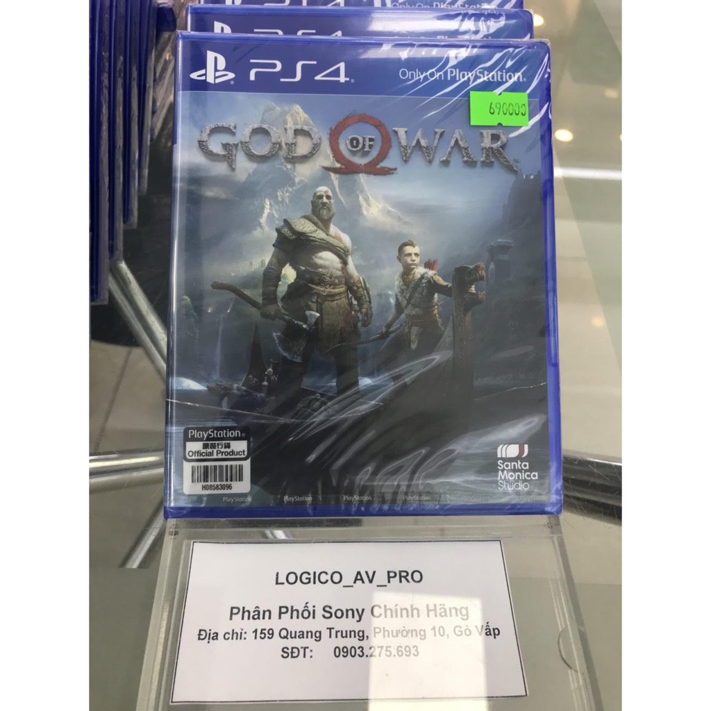 Đĩa Game PlayStation PS4 Sony God Of War 4 (Chính hãng)