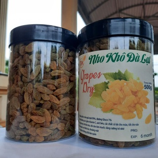 500g Nho xanh Đà Lạt sấy khô