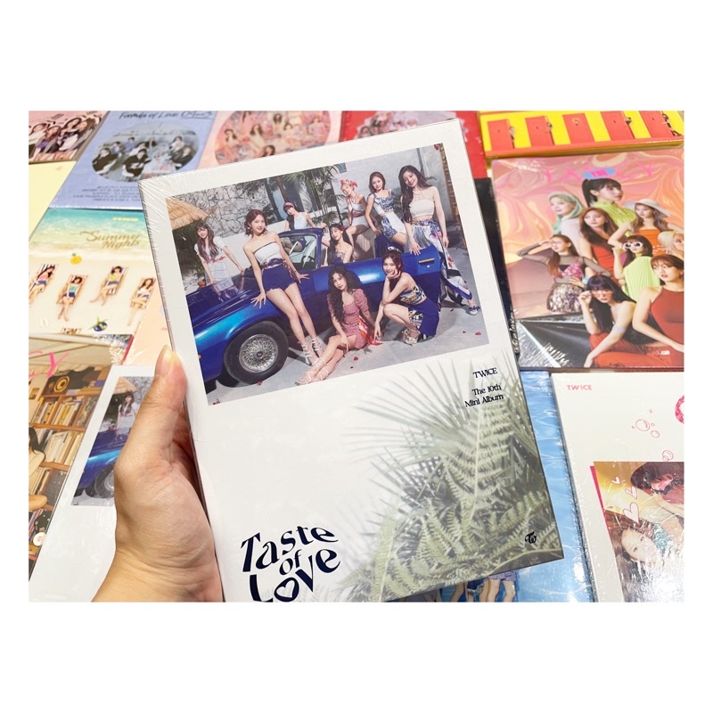 Bộ Ảnh nhóm nhạc Twice- Album Taste Of Love