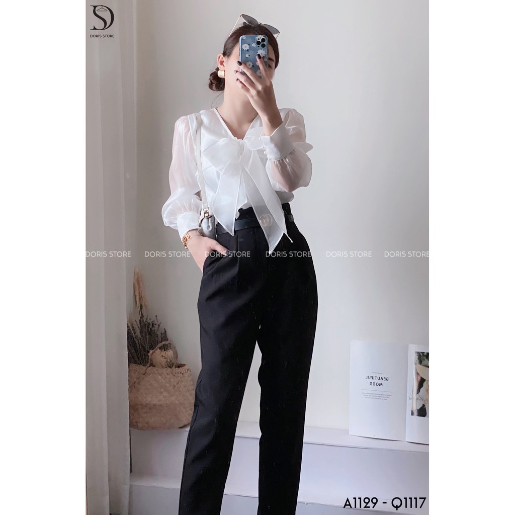 Quần dài công sở tôn dáng Doris Q1117 | BigBuy360 - bigbuy360.vn