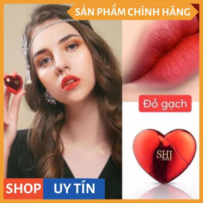 Son trái tim SHI (Hàng Mới Về) Son Môi Dưỡng Ẩm Chống Nước Lâu Trôi Tiện Dụng Chất Lượng Cao V V V | BigBuy360 - bigbuy360.vn