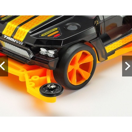 Mô hình xe đua lắp ráp chạy bằng pin Mini 4WD HEXAGONITE BLACK SPECIAL (MA CHASSIS)  95565 TAMIYA