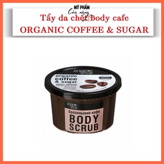Tẩy da chết Cà Phê BODY Organic Coffee and Sugar Scrub