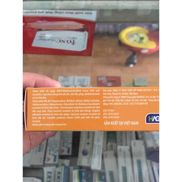 GEL NÓNG XOA BÓP THERADOL