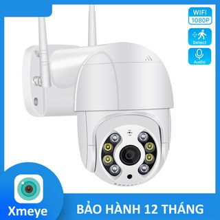 Combo Camera Wifi Ngoài Trời Speed Dome Xmeye Full HD 1080P+ Thẻ Nhớ tùy chọn