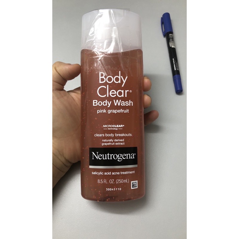 Sữa Tắm Neutrogena Clear Body Wash Pink Grapefruit (250ml)
