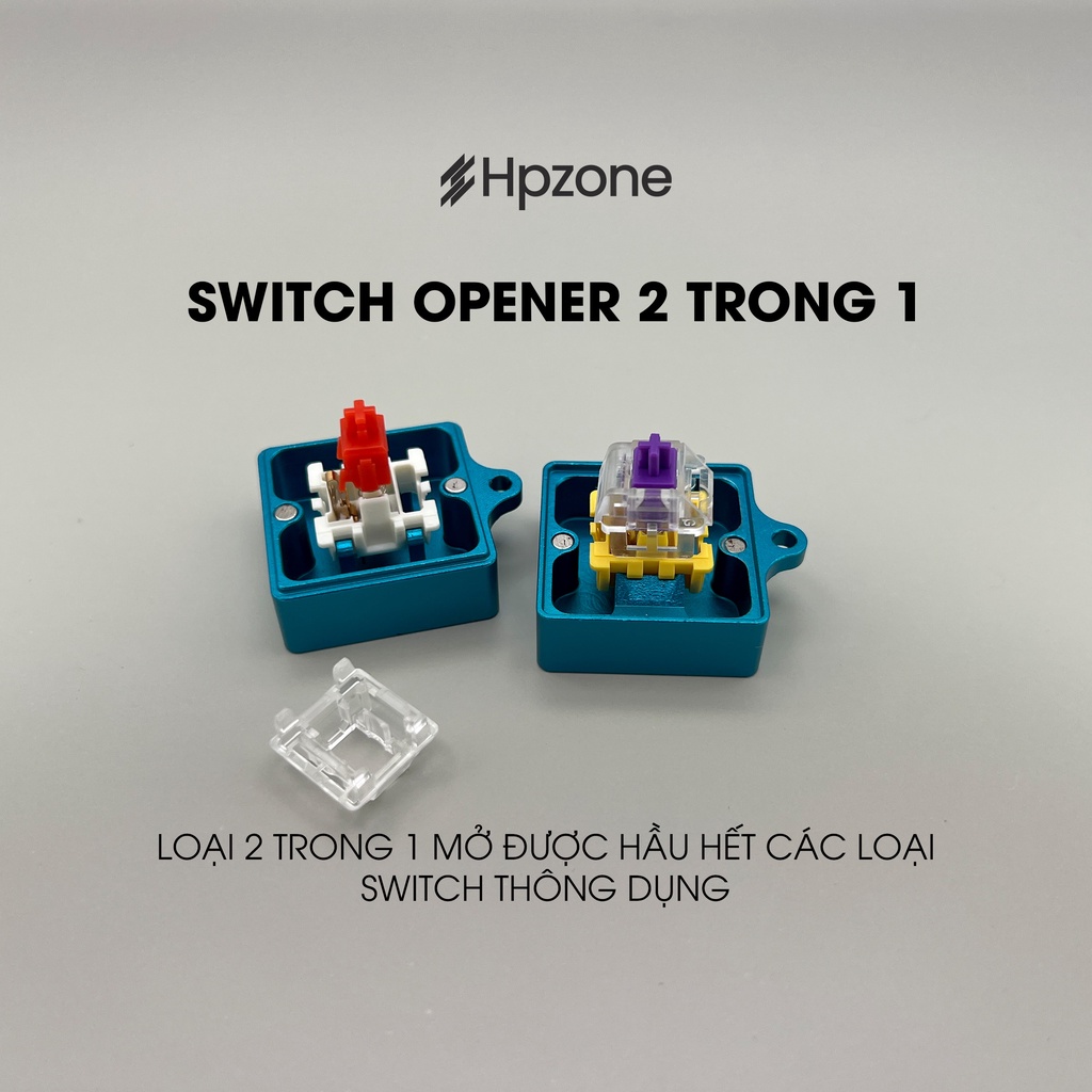 Switch Opener công cụ tháo công tắc phím bàn phím cơ 2 trong 1 nhiều màu loại dày