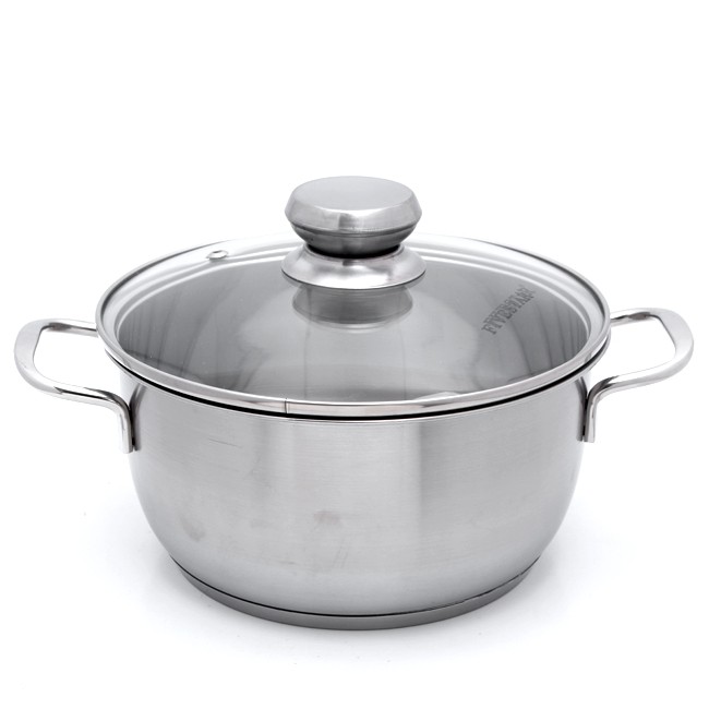 Bộ nồi xửng hấp Inox 3 đáy Fivestar 24cm nắp kinh