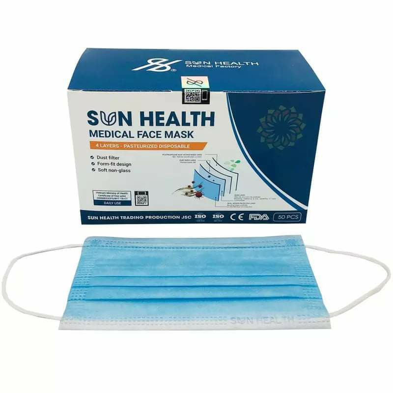 Khẩu trang y tế 4 lớp, chống bụi, chống dịch bệnh | BigBuy360 - bigbuy360.vn