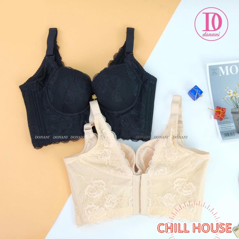 (HÀNG CAO CẤP) Áo ngực định hình bản to,Giảm mỡ lưng, không gọng nâng ngực cực chất A24 - CHILLHOUSE