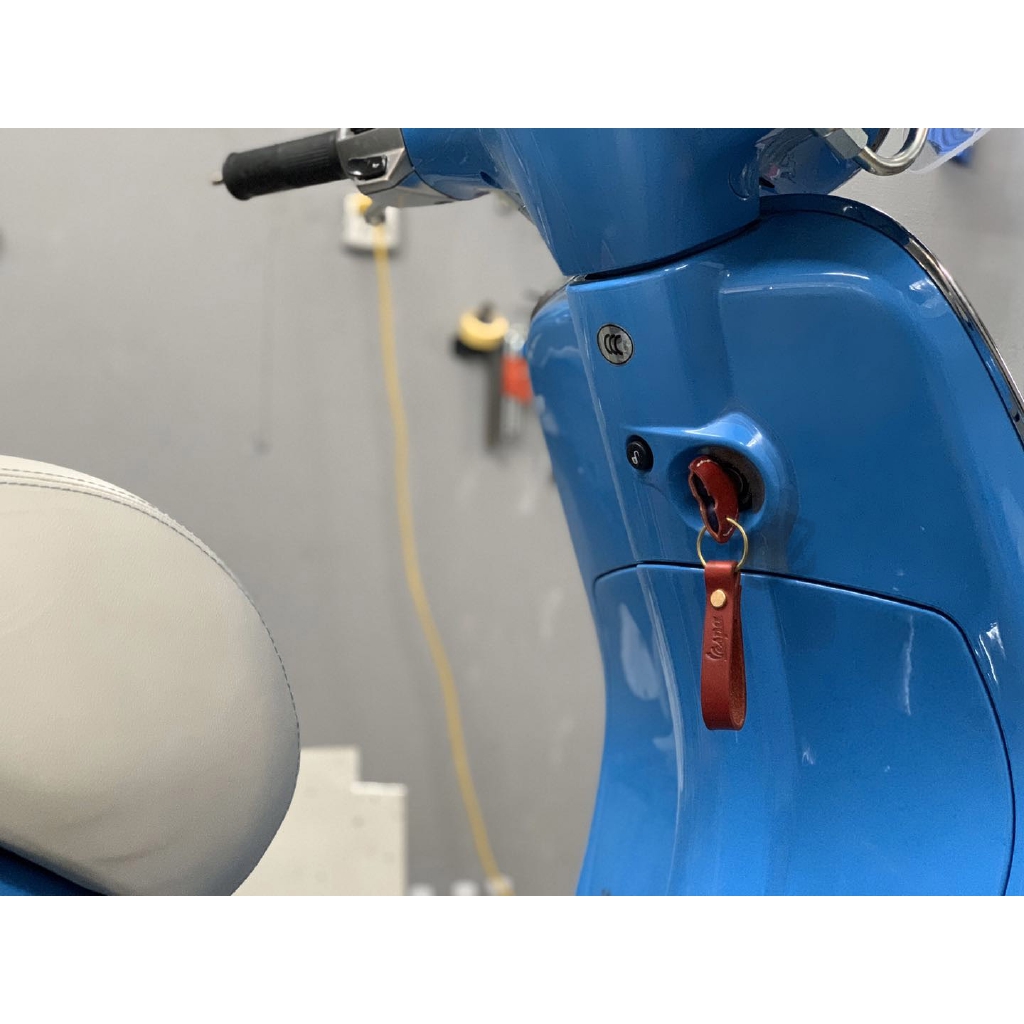 Vỏ bọc chìa khóa bằng da cho xe Piaggio Vespa Gts Sprimavera 125 150 Lx150 S125 chất lượng