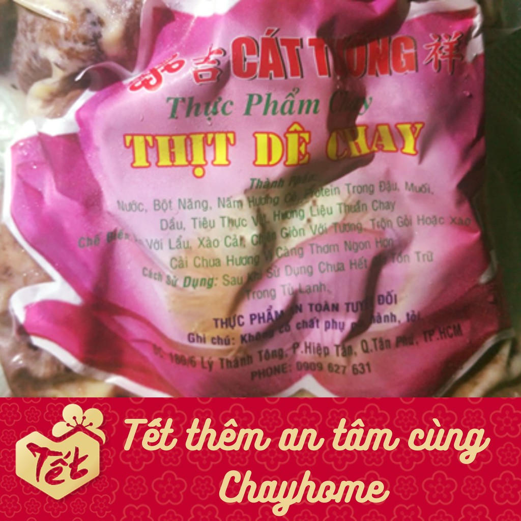 Thịt Dê Chay 500g  Thơm ngon đậm đà - Chayhome - Thực Phẩm Chay + chỉ giao tại Hồ Chí Minh