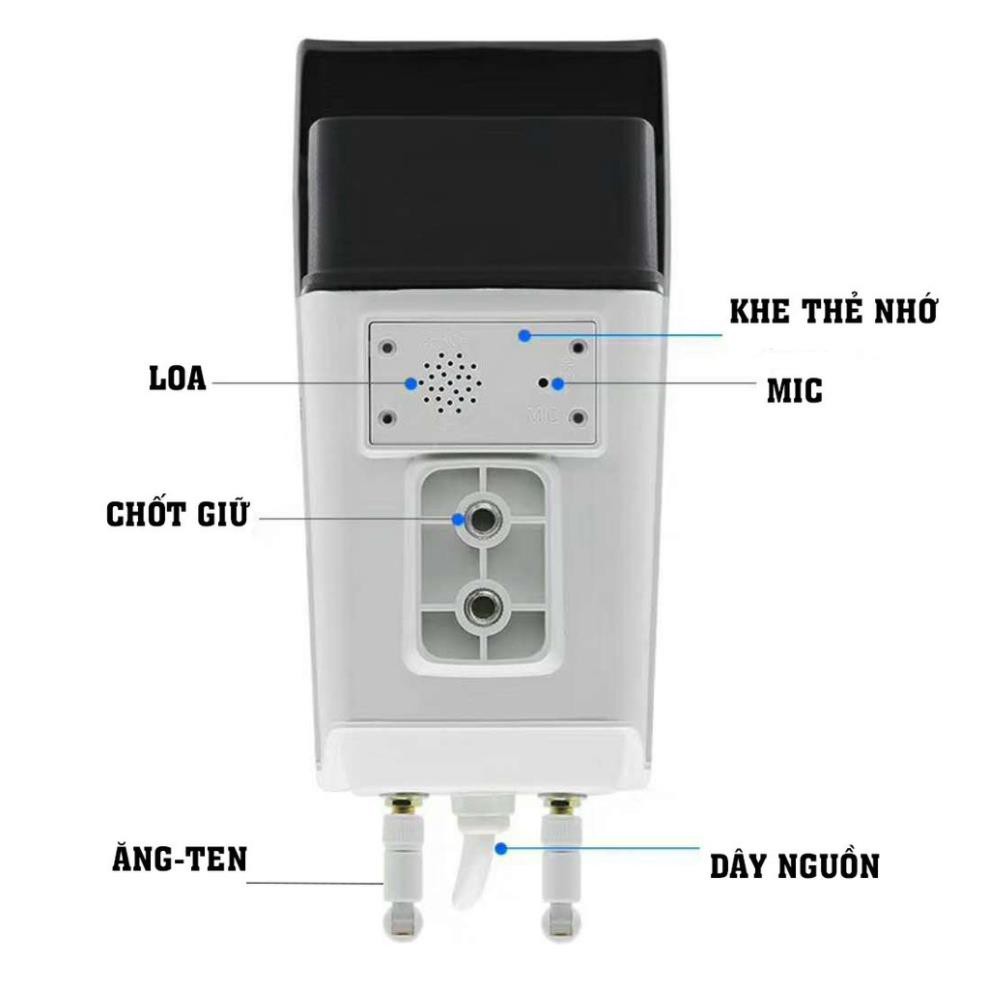 [BH 12 THÁNG ] Camera Giám Sát Ngoài Trời Yoosee - 6 Led Full HD (2.0Mpx) - Hồng Ngoại Quay Đêm | BigBuy360 - bigbuy360.vn