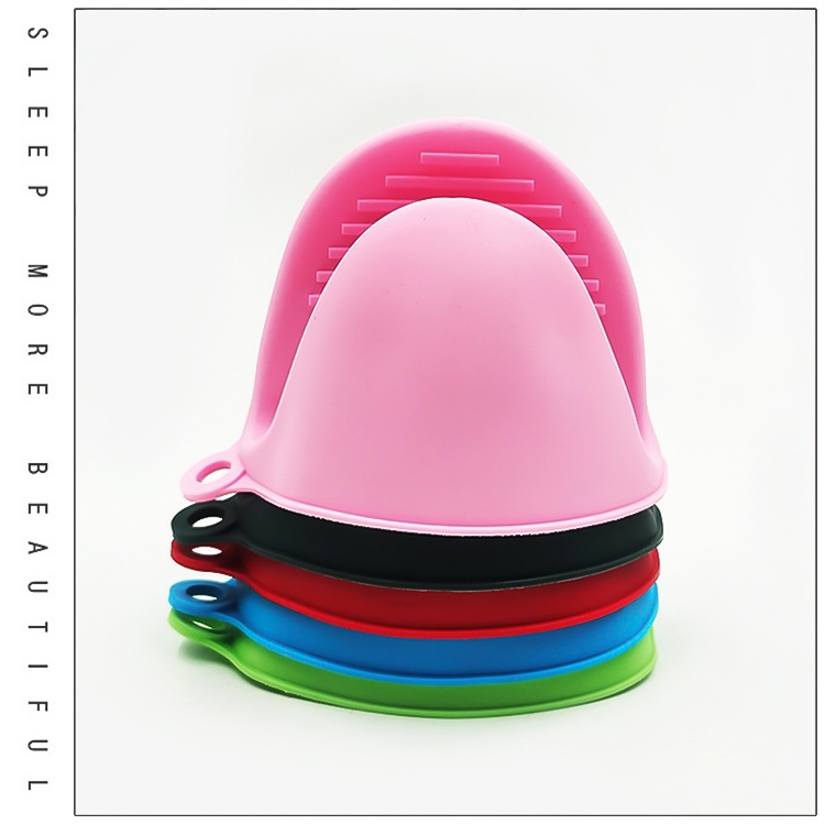 Găng tay cách nhiệt, bắt bếp, lò vi sóng, chất liệu silicone