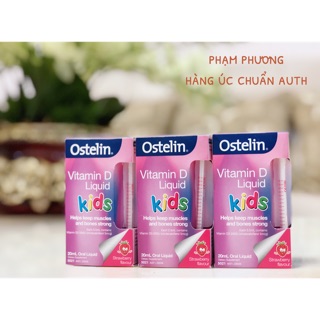 Vitamin D3 Ostelin Kids liquid Úc 20ml