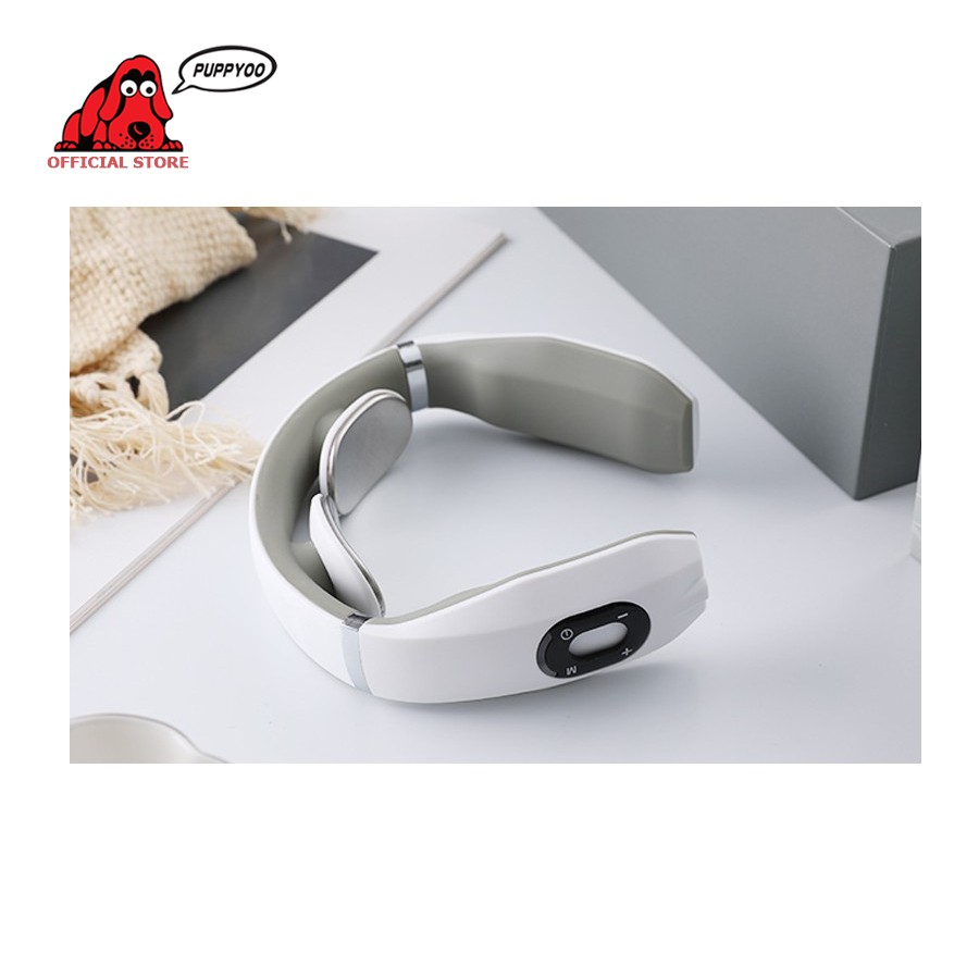 Máy massage cổ vai gáy Ailuen 6688 trị liệu tích cực điện rung giảm đau sâu hàng chính hãng