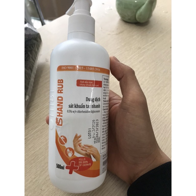 dung dịch rửa tay khô LS hand rub