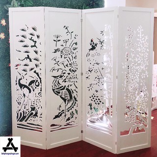 Vách ngăn_bình phong Tứ Quý