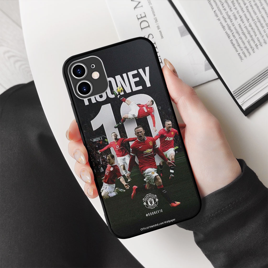 Ốp lưng wayne rooney MU all style poster pro 13 11 12 promax 7 8 plus xs X Xr  FOO20222478