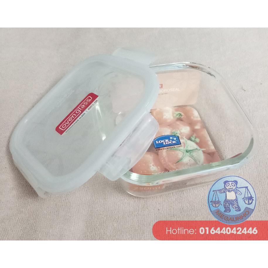 Hộp Thủy Tinh Vuông 750ml Lock&Lock LLG224