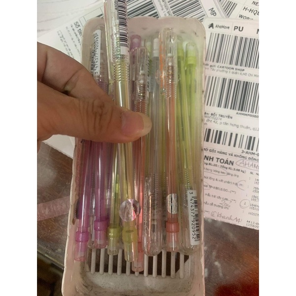 Chì bấm Pentel Caplet A105 thân trong có nắp đậy