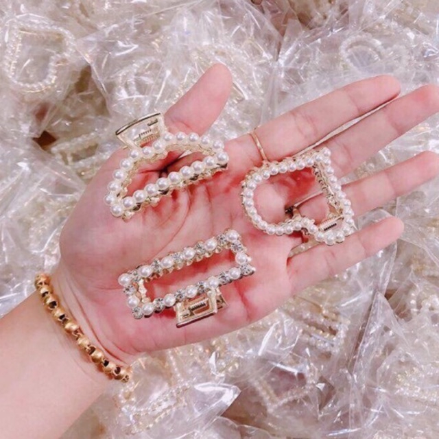 Sét 3 kẹp tóc kiểu Hàn quốc