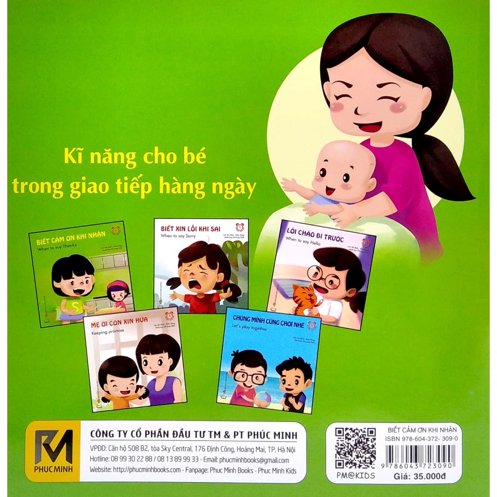 Sách Kỹ Năng Giao Tiếp - Biết Cảm Ơn Khi Nhận - When To Say Thanks