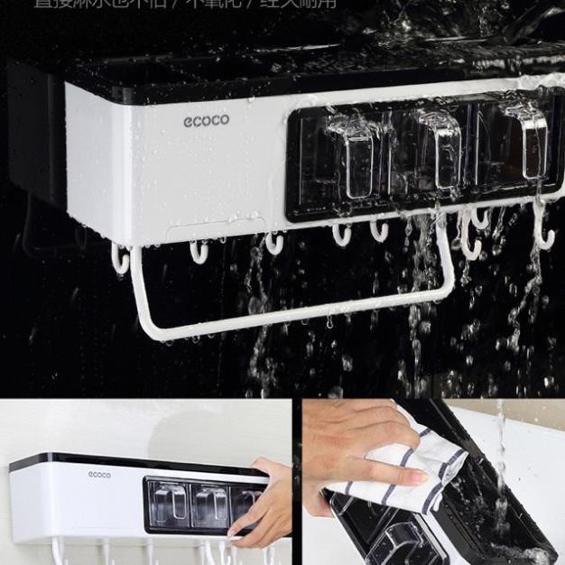 Kệ nhà bếp thông mình ecoco kèm 4 đựng hộp gia vị , giá treo dạo 1705