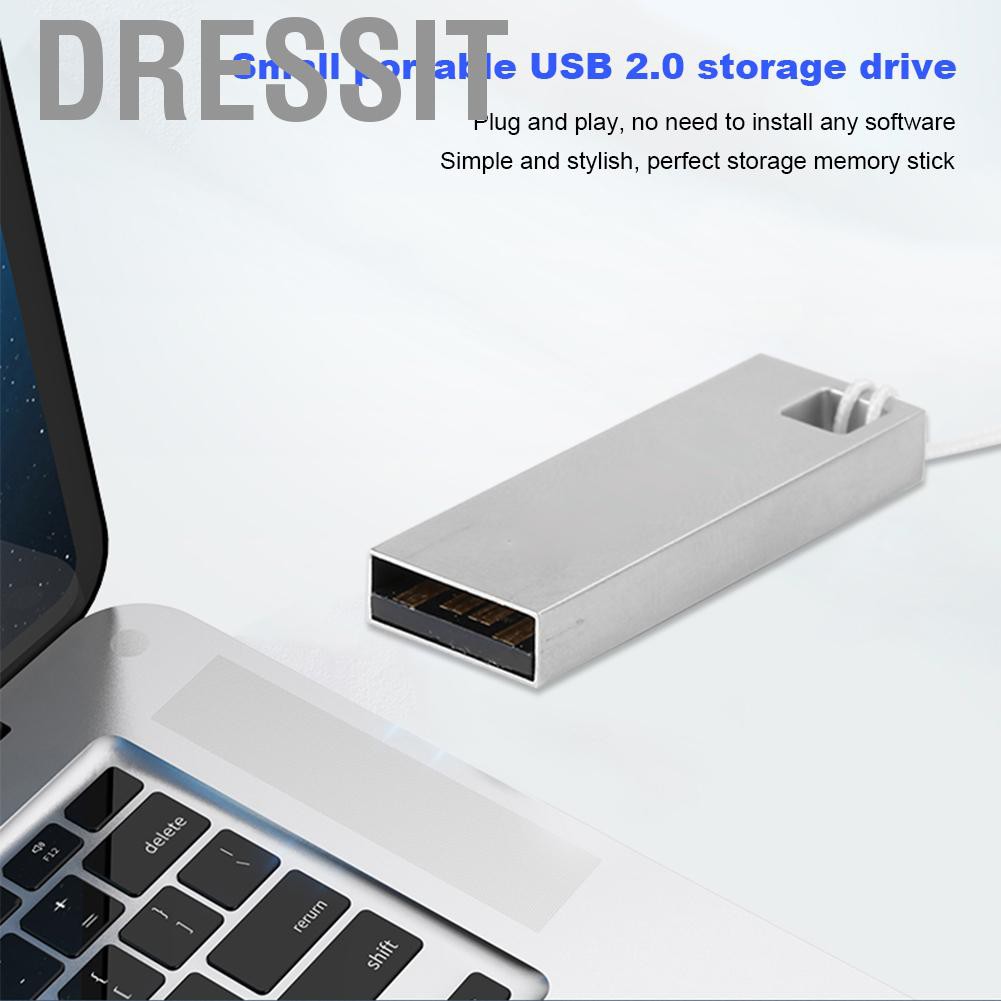 Ổ Đĩa Usb 2.0 Mini Có Dây Đeo Cho Windows 2000 / Xp Win 7 8 Os X Linux Play | BigBuy360 - bigbuy360.vn