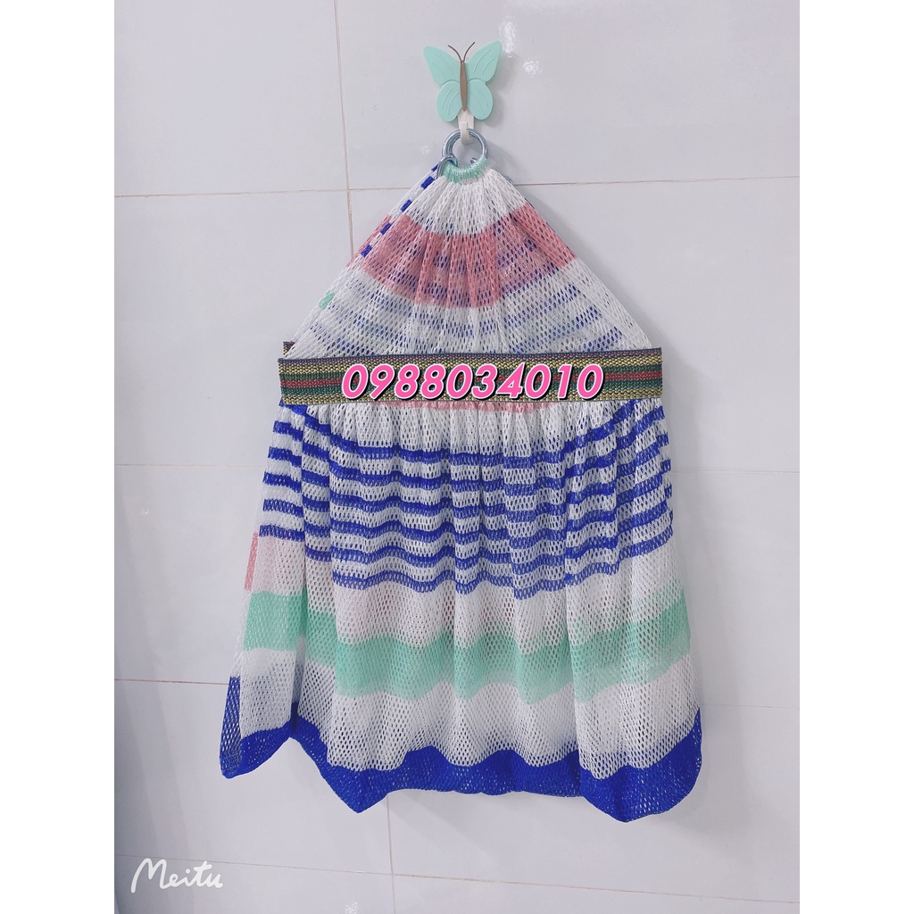 Lưới võng em bé, võng cho bé in họa tiết