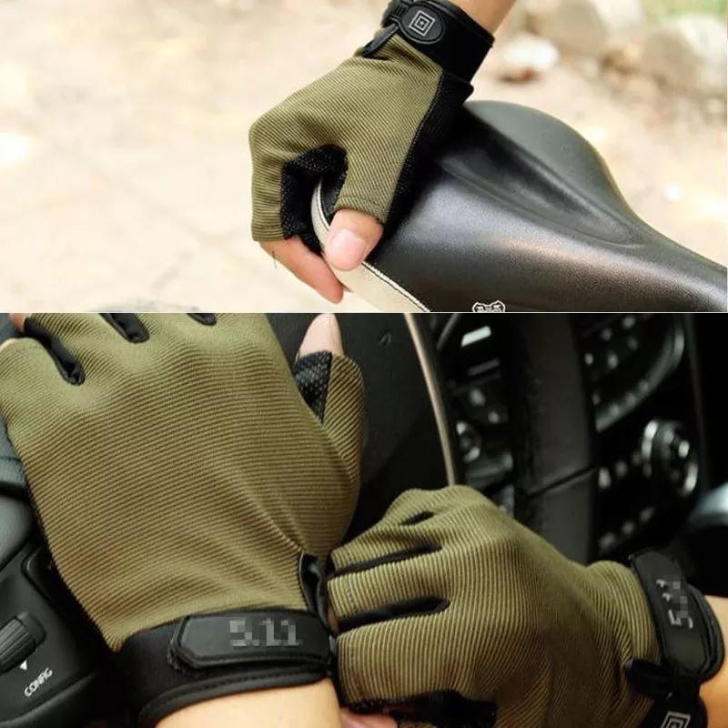 Găng Tay Thể Thao Hở Ngón Chống Trượt Thấm Hút Tốt