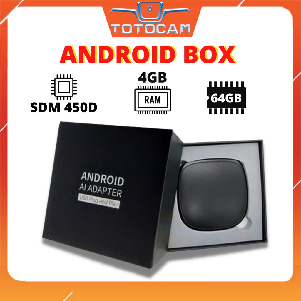 Bộ Carplay Android Box Ai  - Biến Màn Zin ô tô Thành Màn Hình Android