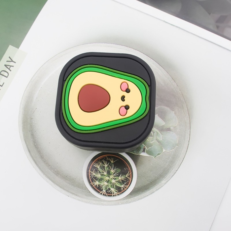 Vỏ bảo vệ hộp sạc Samsung Galaxy Buds Live bằng silicon họa tiết đáng yêu