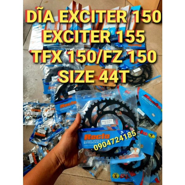 DĨA 44T EXCITER 150/EXCITER 155/FZ 150/TFX 150 RECTO
