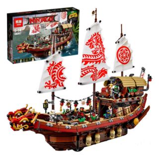 FREESHIP ĐƠN 99K_Lắp ráp lego ninja movie 06057 - Thuyền rồng cỡ lớn