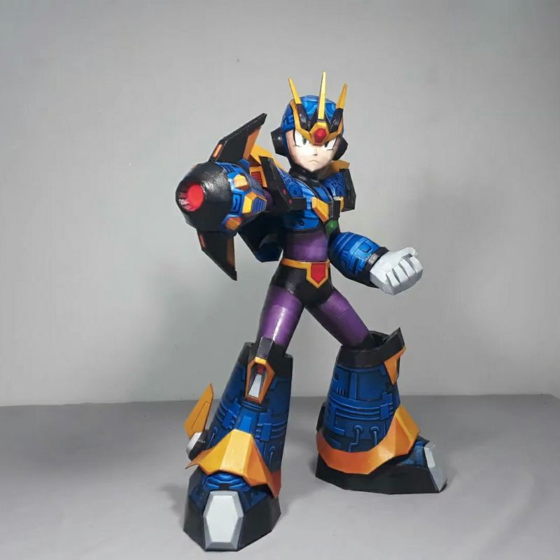 Mô hình giấy Game MEGAMAN X  ULTIMATE ARMOR