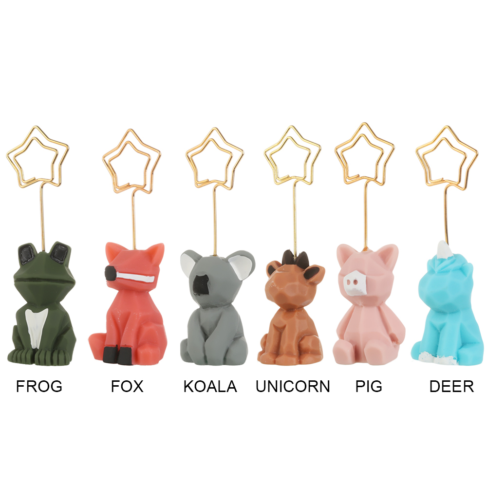 ME Koala Paper Clip Photo Paper Memo Clips Note holder Birthday gift Animal shape Kawaii Desk Decorative Photo Stand