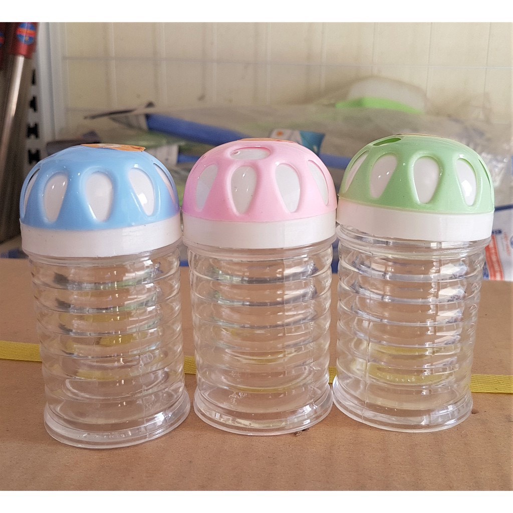 Lọ nhựa đựng tăm, hạt tiêu hình giọt nước