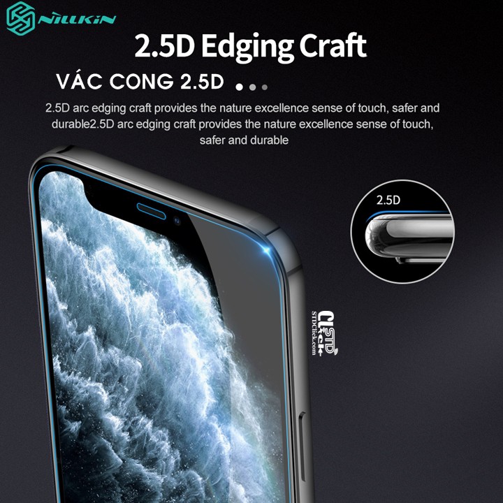 KÍNH CƯỜNG LỰC IPHONE 12 PRO MAX NILLKIN H+PRO CHÍNH HÃNG