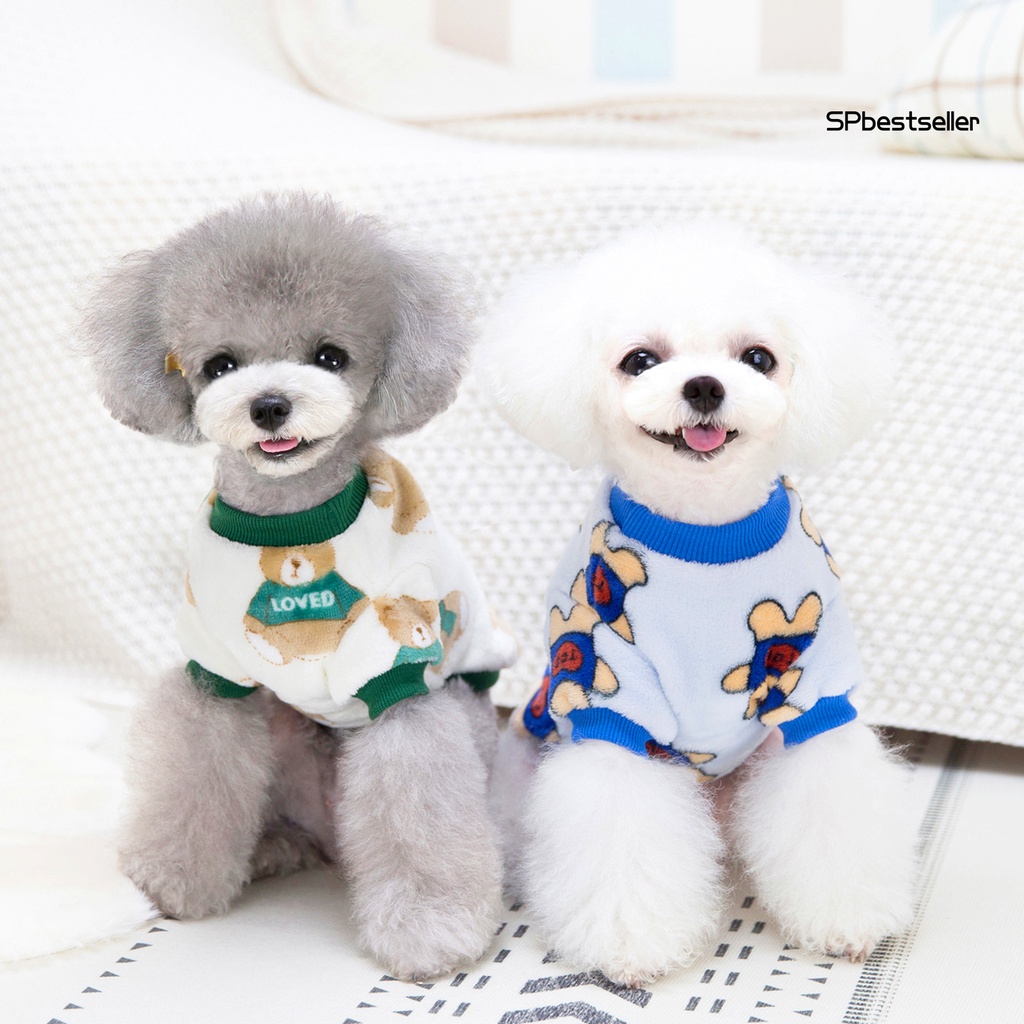 Trang phục hóa trang co giãn tốt họa tiết hoạt hình cho thú cưng